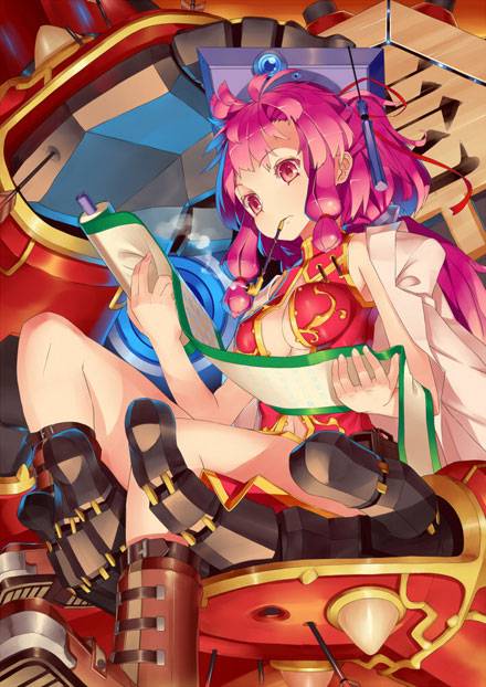 二次元抽烟少女美图片写真集大全(4)