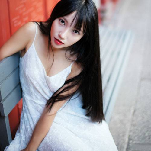 日系红唇美女意境写真（12）