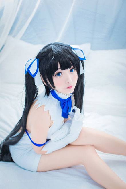 清纯萌妹赫斯缇雅福利COS（2）