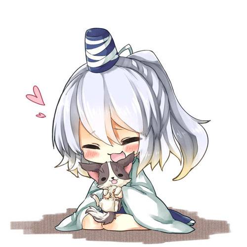 二次元银发美少女美图图集（12）