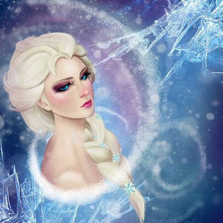 《冰雪奇缘》艾尔莎同人图赏(6)