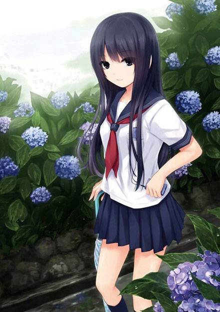 二次元水手服萌妹子美图赏(10)