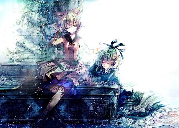 二次元美少女摸头图赏二（15）