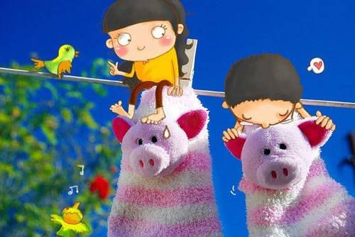 创意手绘插画图片