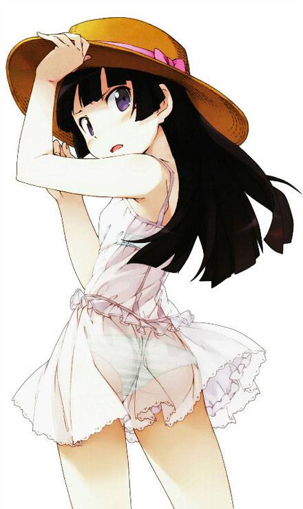 二次元白色连衣裙美少女图赏(2)