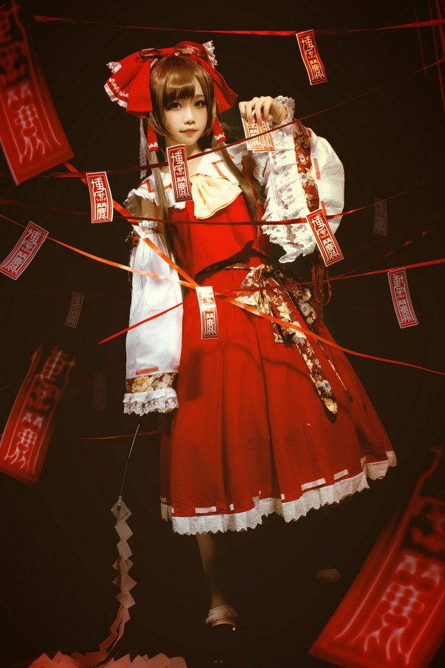 灵梦 东方 cosplay