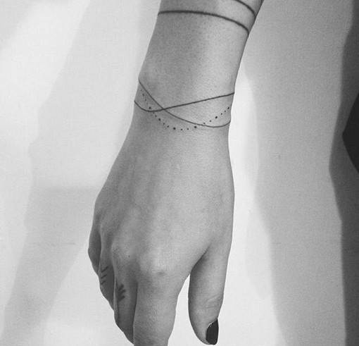 适合年轻人纹在手腕胳膊处的唯美文艺系纹身图案