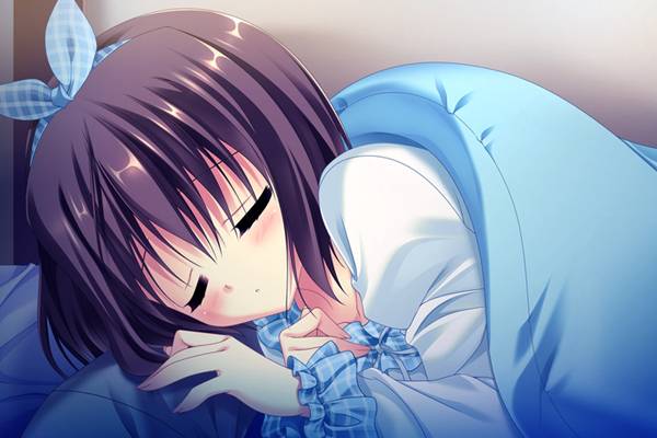二次元熟睡中的美少女美图合集2（12）