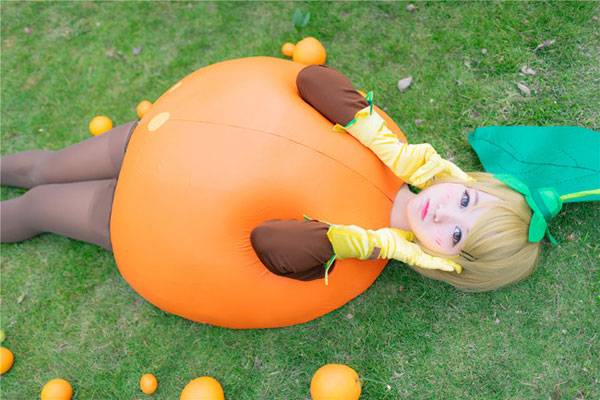 清纯萌妹小泉花阳可爱COS(8)