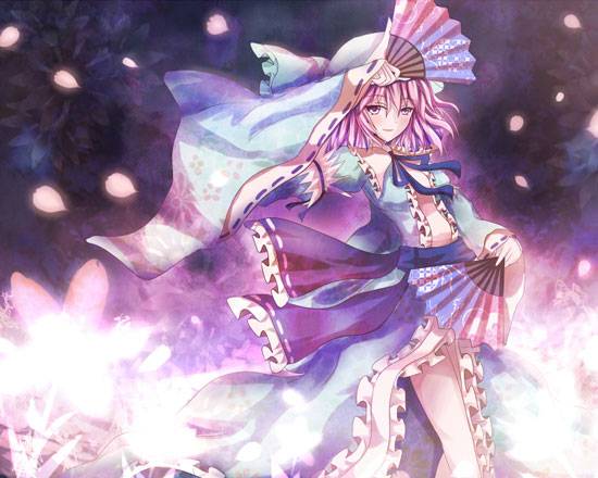 亡灵公主西行寺幽幽子美图(9)