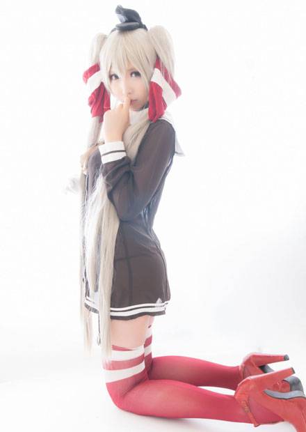 舰娘天津风11区萌妹福利cos（13）