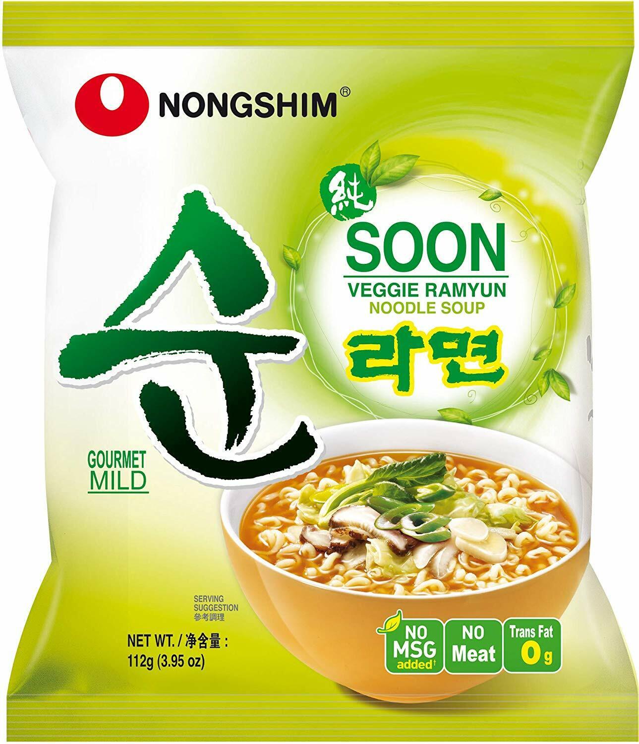 Soon Veggie Ramen Noodle Soup