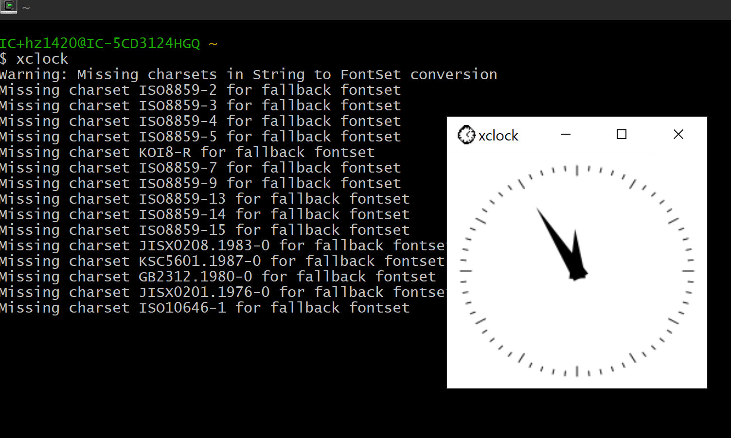 Xclock