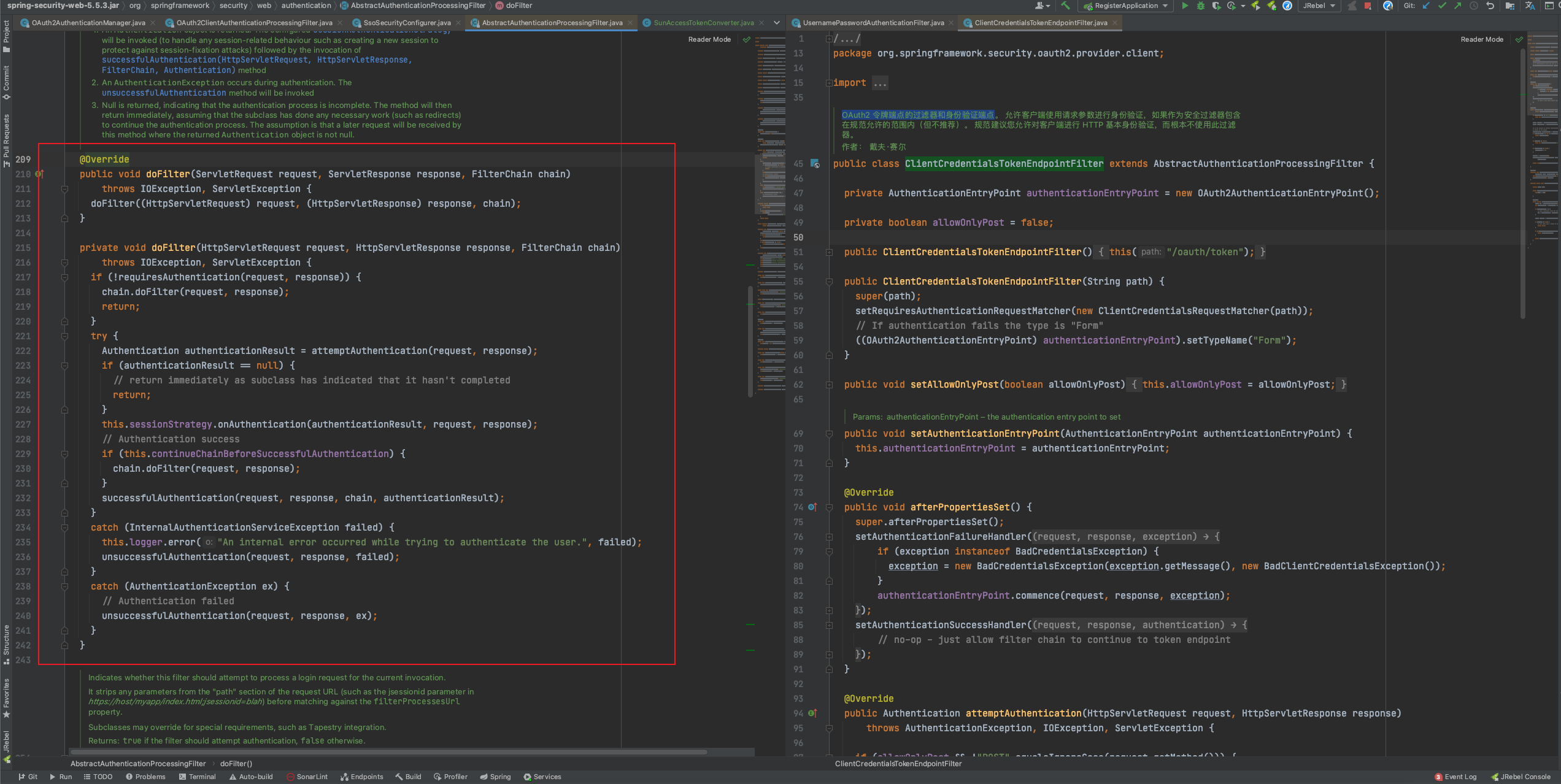 AbstractAuthenticationProcessingFilter