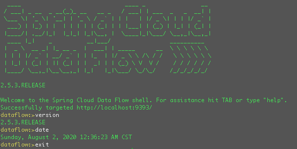 spring-cloud-dataflow-shell