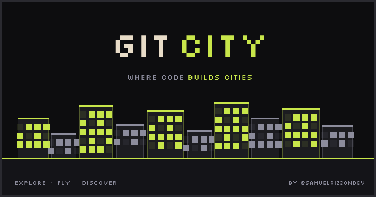 Git City — Where Code Builds Cities