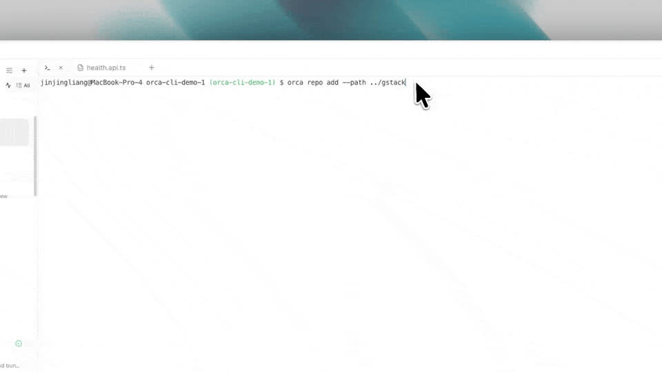 Script Orca from the CLI