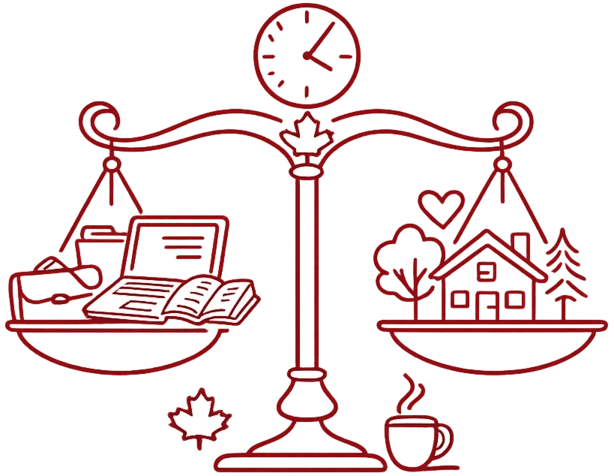 Right to live, work, and study in Canada illustration