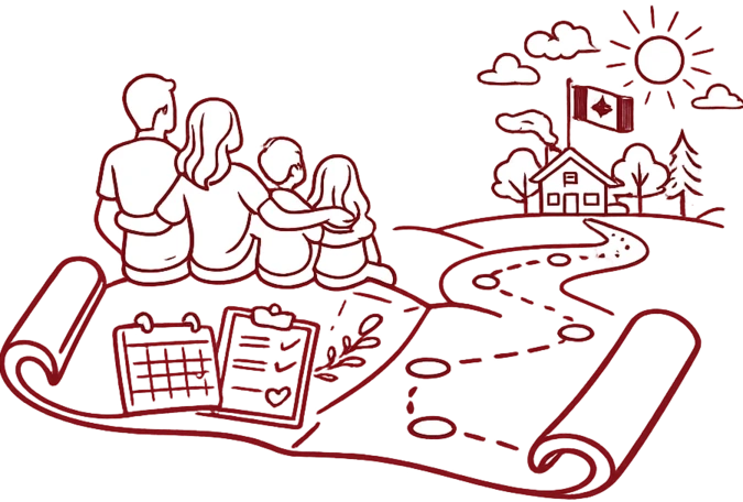 A long-term option for your family illustration
