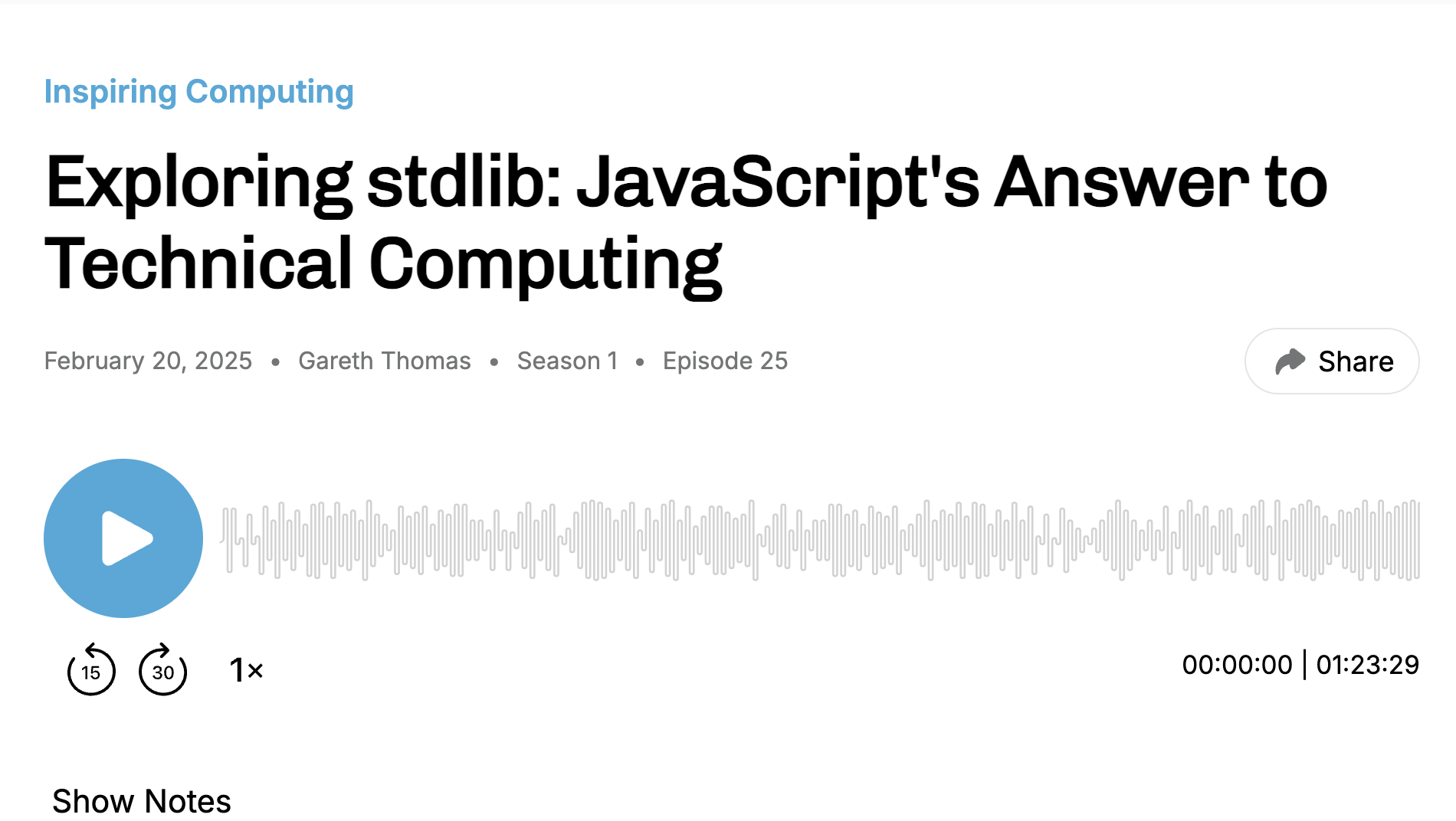 Exploring stdlib: JavaScript's Answer to Technical Computing