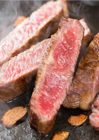 ステーキ調理イメージ画像