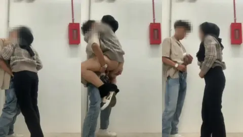 nekat ngentd diparkiran mall