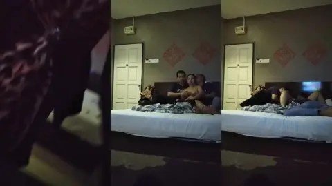 ibu main bertiga Tele@asupanjilbab10