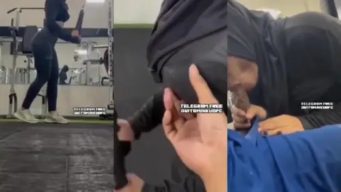 disepong hijabers ditempat gym - Tele@asupanjilbab10