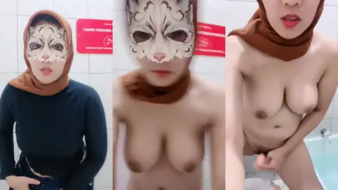 hijab karin colmek di kamar mandi - Tele@asupanjilbab10