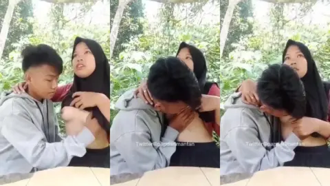 Pacaran Ngemut Susu Ditempat Umum - Tele@asupanjilbab10