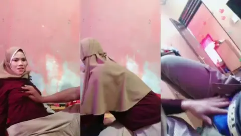 Tante Sarah jilbab prank tetangga - Tele@asupanjilbab10