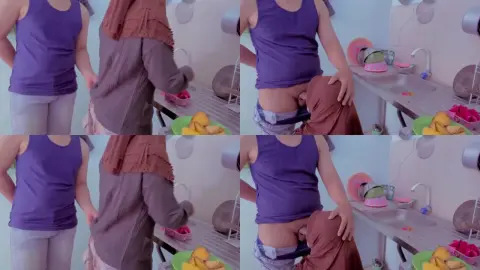 jilbab daste di ewe di dapur - Tele@asupanjilbab10