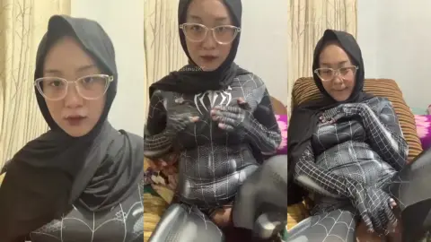 hijab costum spiderman - Tele@asupanjilbab10