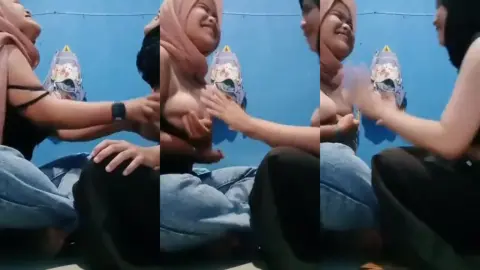 hijab pegang2an susu Tele@asupanjilbab10