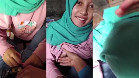 hijab polos sepongin pacar