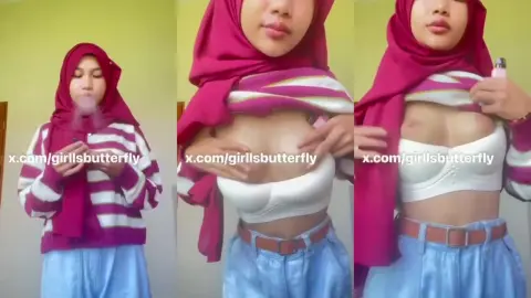 6 hijab imut omek pakek dildo - Tele@asupanjilbab10