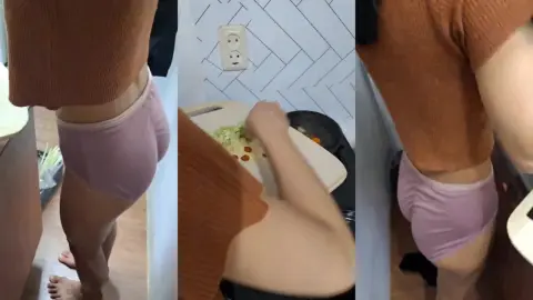 Ngerayu Wife yang Lagi Masak