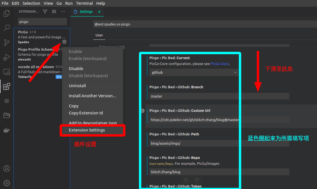Picgo-vscode-picgo-settings