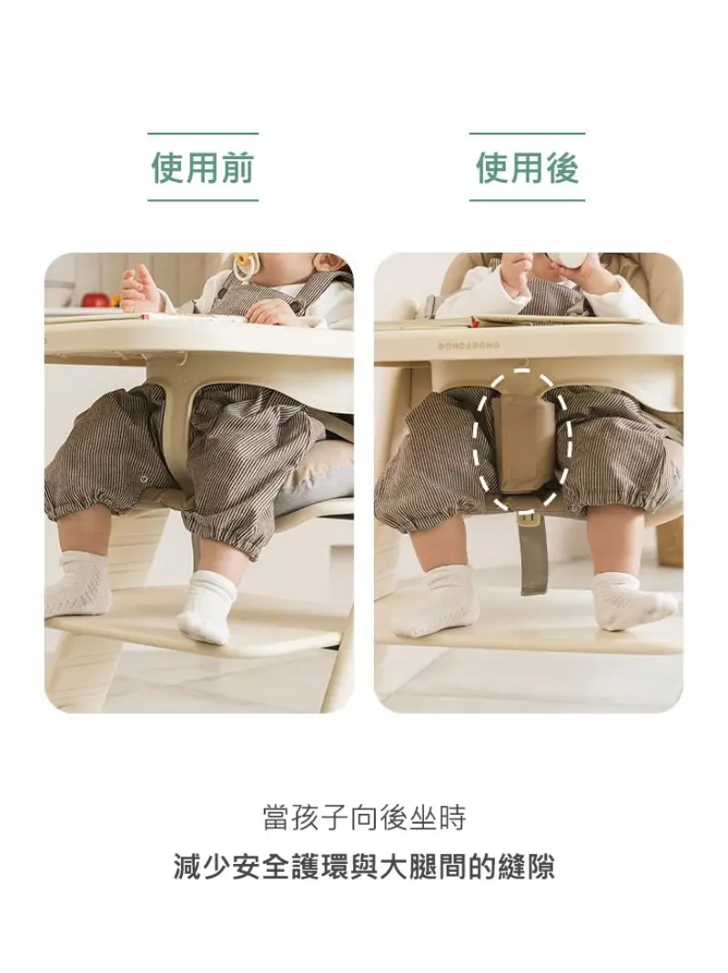 DONO&DONO 可調式兒童餐椅及成長椅專用椅墊