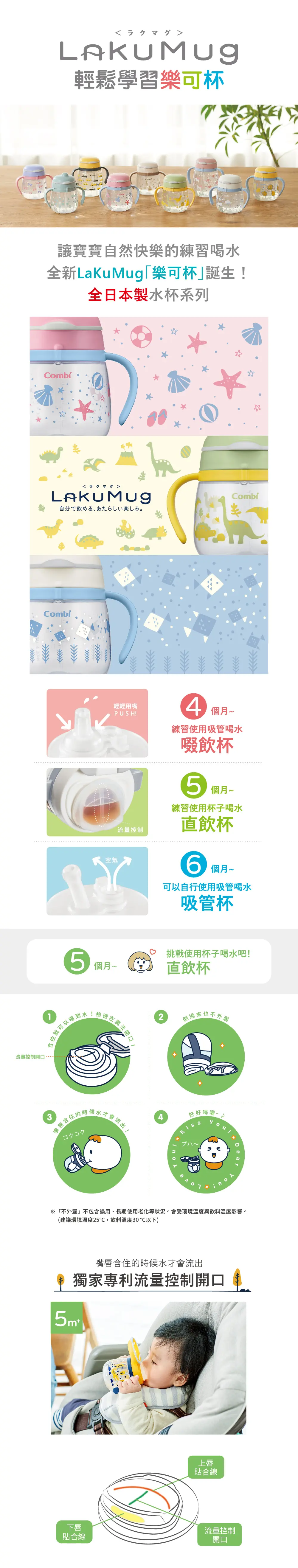 Combi LakuMug 學習杯