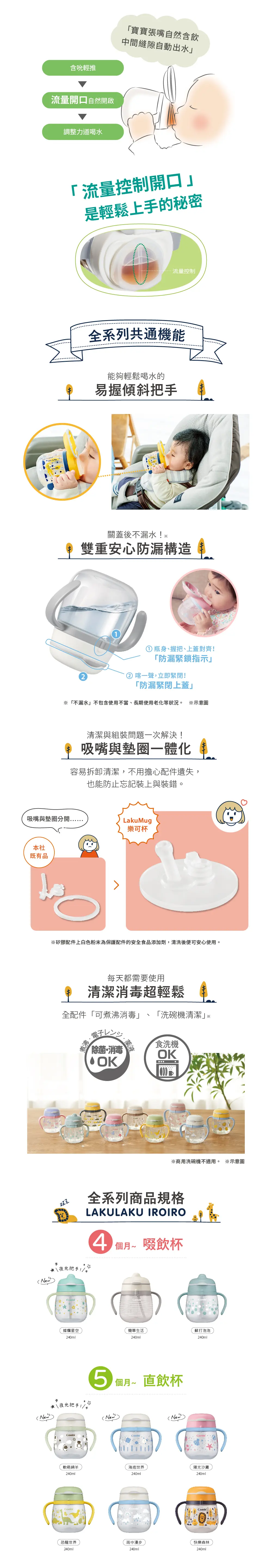 Combi LakuMug 學習杯