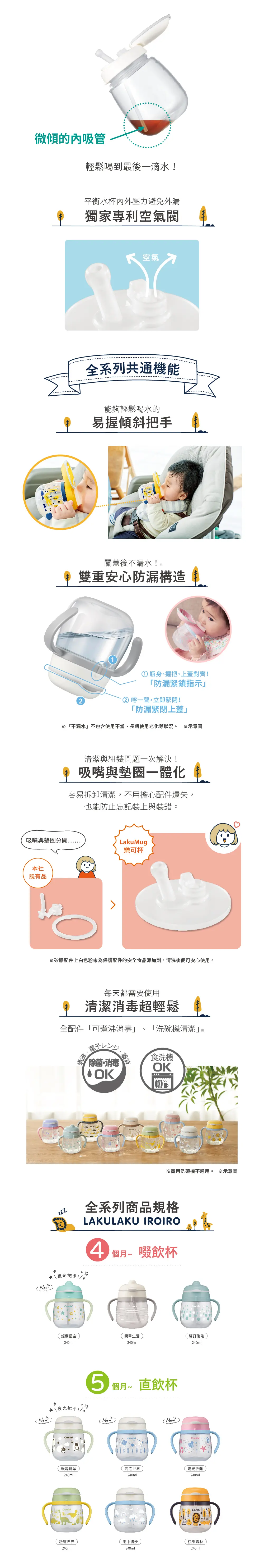 Combi LakuMug 學習杯