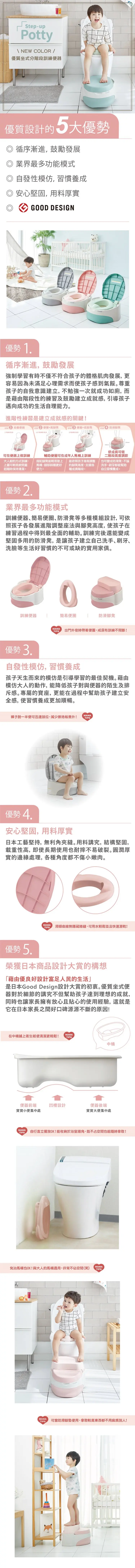 Combi 分階段訓練便器