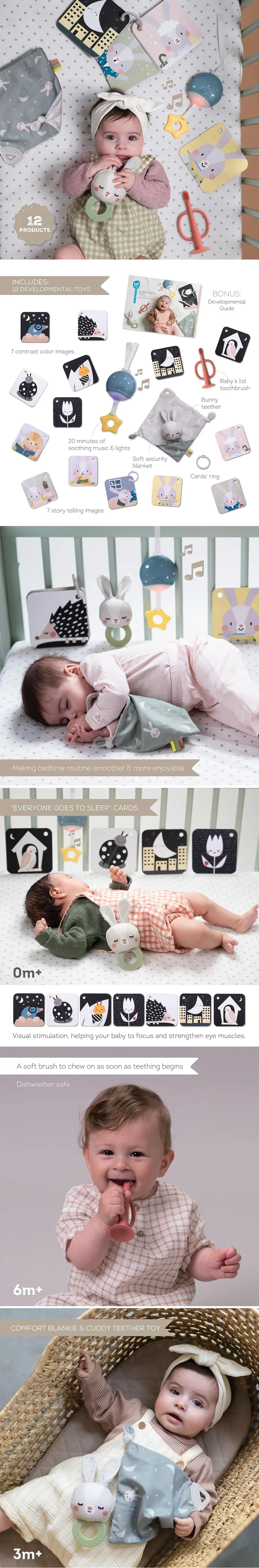 TAF Toys Hello Baby 睡前禮盒套裝