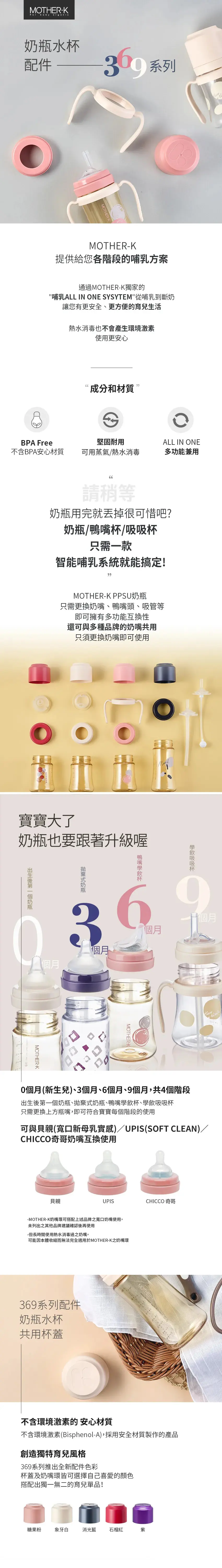 Mother-K 奶瓶水杯共享奶嘴环