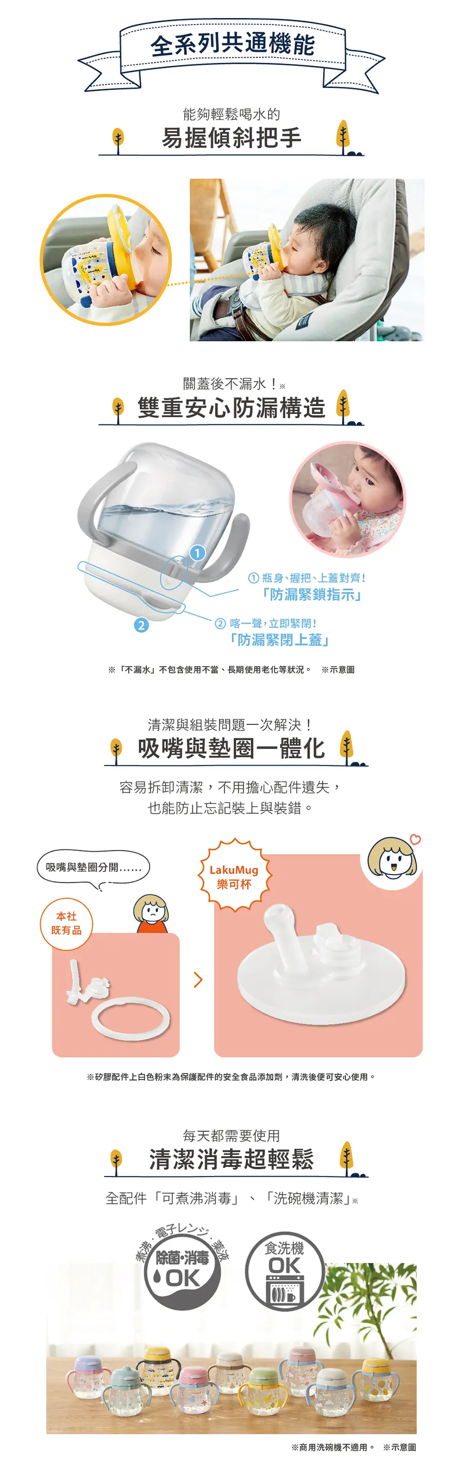 Combi LakuMug 學習杯