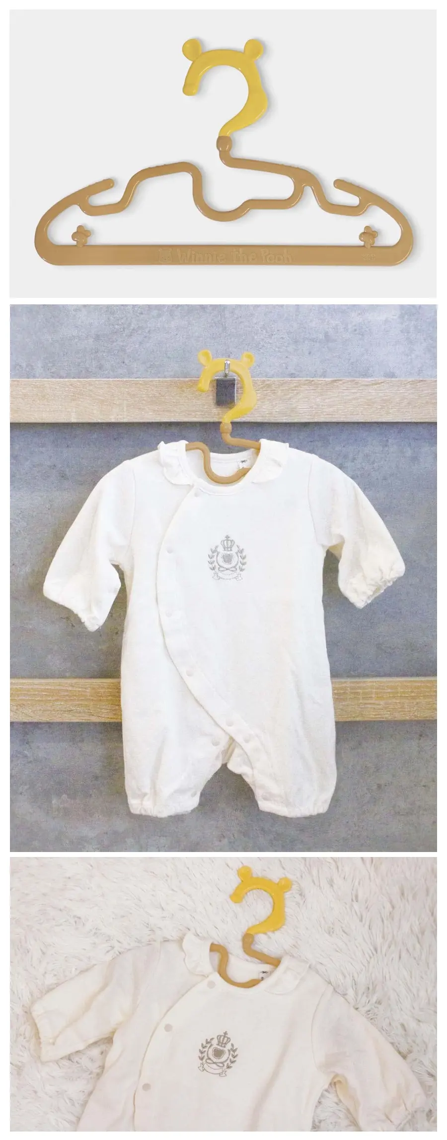 Disney 嬰兒衣架/ 4件裝 維尼熊