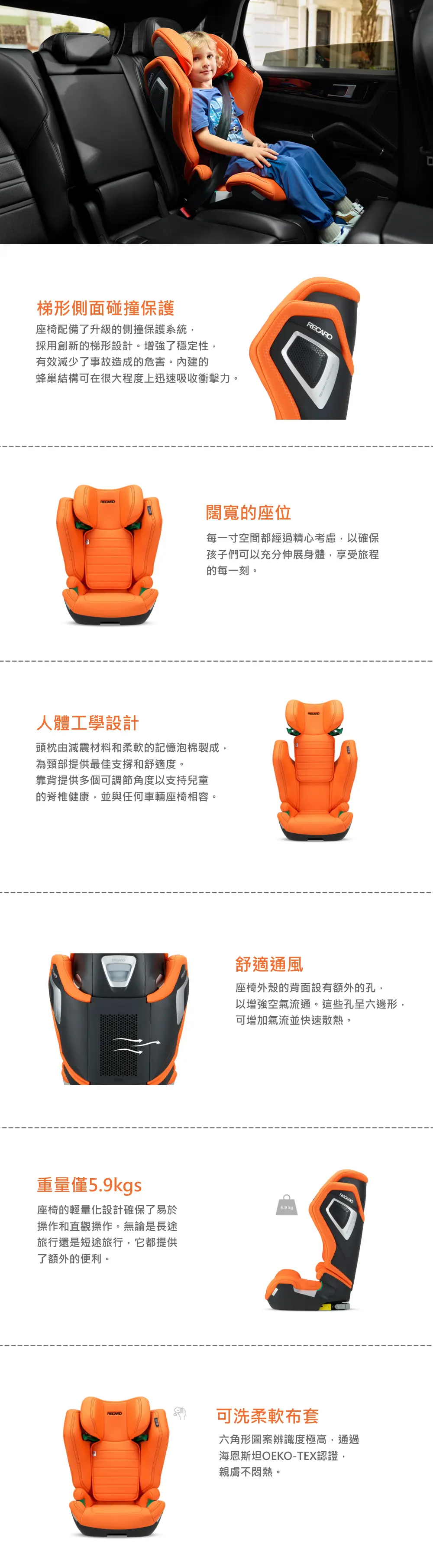 Recaro Axion 1 汽車座椅