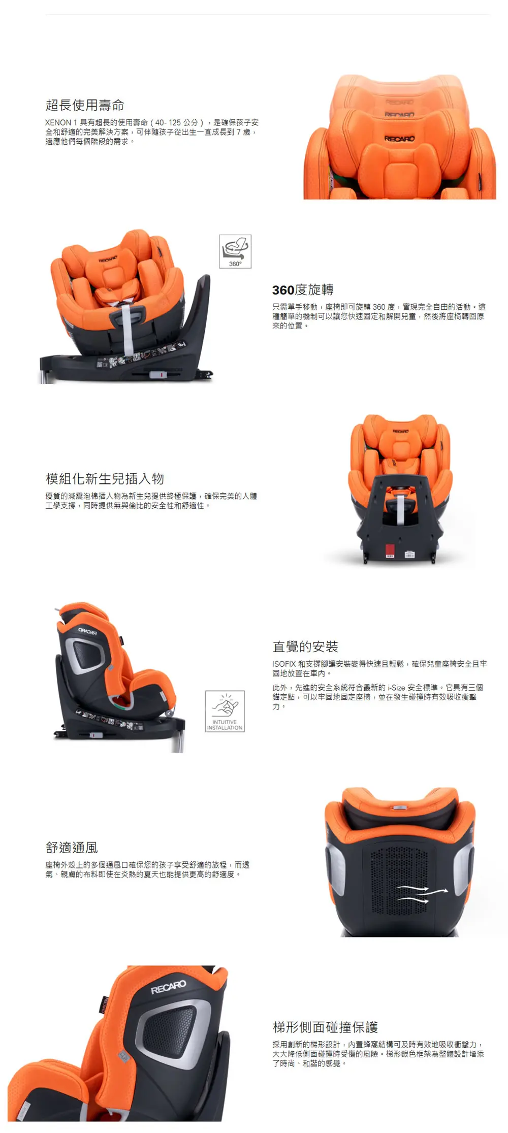Recaro Xenon 1 汽车座椅