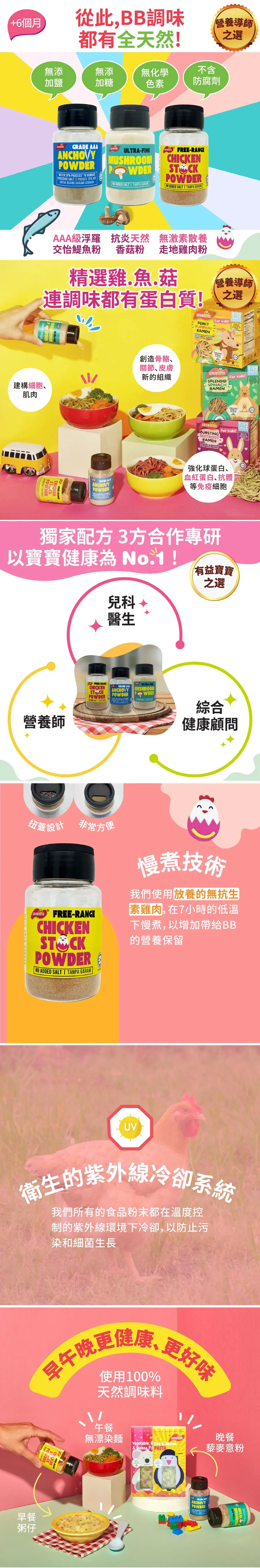 Gnubkins 100%天然真食材調味粉/ 走地雞粉